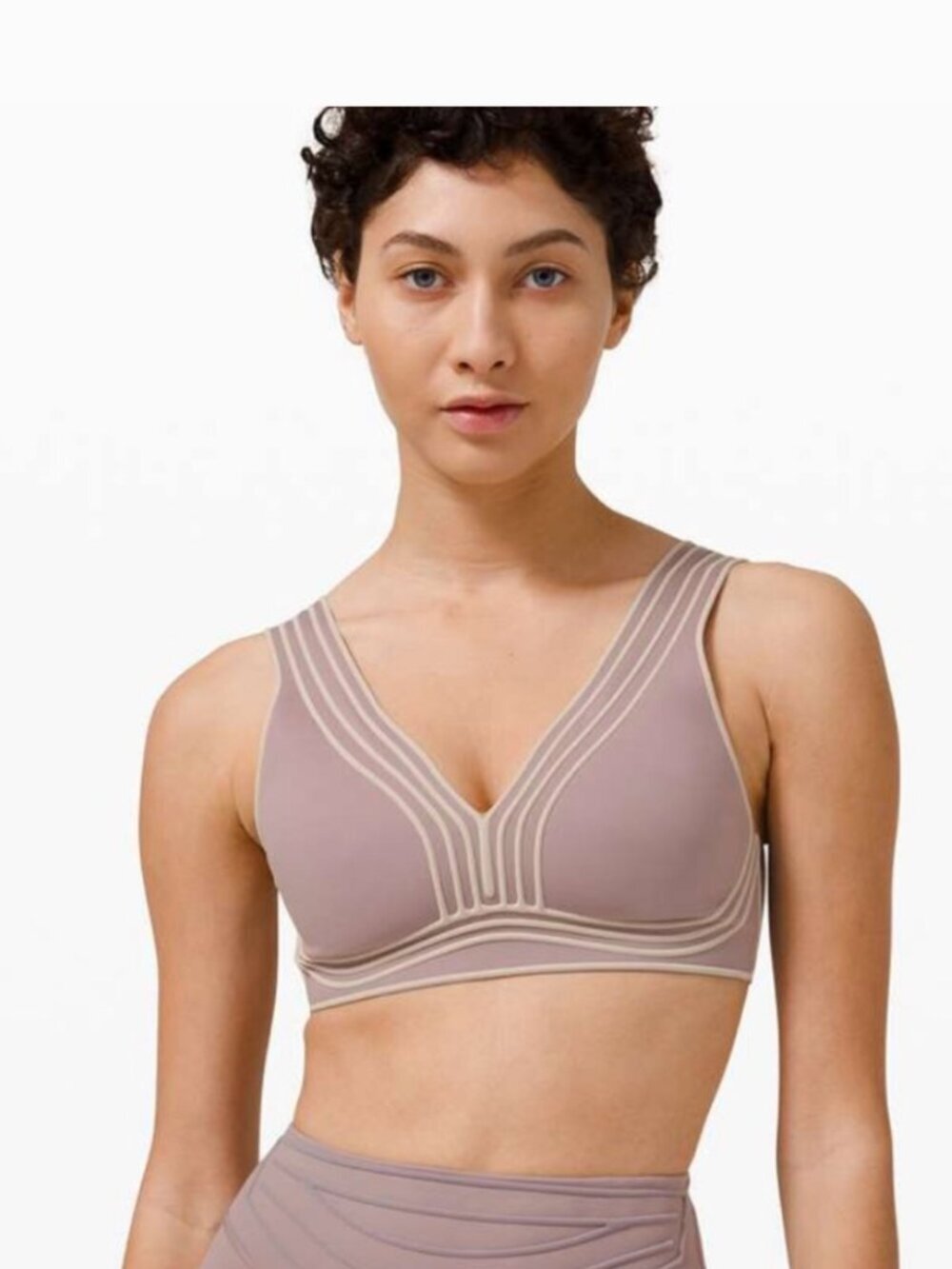 Lululemon Get in Line Bra Violet Size 6